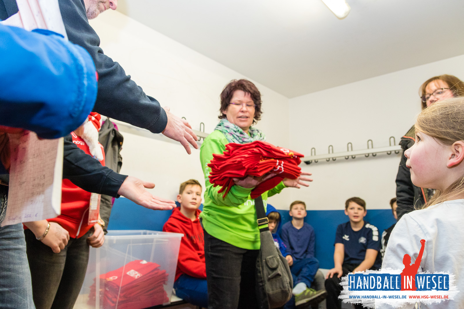 HSG Wesel E-Jugend / Einlaufkids TUSEM Essen 2017